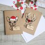 Personalised Dogs Christmas Card Making Kit, thumbnail 6 of 8