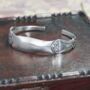Regency Vintage Sugar Tong Bangle, thumbnail 1 of 5