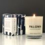 Paloma Candle, Aloe And Cucumber Scent, thumbnail 1 of 2