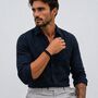 Men’s Adjustable Black Double Leather And Bead Bracelet – 12mm Woven Design With Black Stainless Steel Clasp, thumbnail 2 of 7