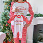 Personalised Family Christmas Pyjamas Polar Express, thumbnail 2 of 7