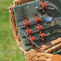 Hatfield Personalised Four Person Picnic Hamper, thumbnail 7 of 10