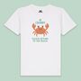 If Crabby Please Return To The Beach | Kids T Shirt, thumbnail 1 of 3