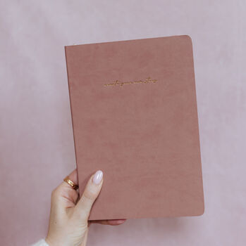 Soft Touch Notebook/Personalised Gift, 7 of 8