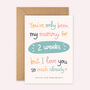 Personalised First Mother's Day Card For New Mum, thumbnail 2 of 6