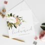 To My Bridesmaid Floral Bridesmaid Card, thumbnail 1 of 4