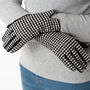 Elegant Houndstooth Gloves, thumbnail 1 of 5