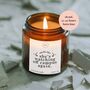 Watching Off Campus Again Candle, Hockey Romance Gifts, thumbnail 3 of 11