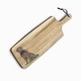Personalised Curly Coated Retriever Engraved Acacia Serving Board, thumbnail 1 of 2