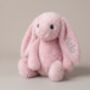 Personalised Bunny Rabbit, Custom Embroidered Plush Toy, Baby Shower Gift, Ce Certified, thumbnail 1 of 12