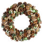Personalised Winter Forest Natural Door Wreath, thumbnail 2 of 5