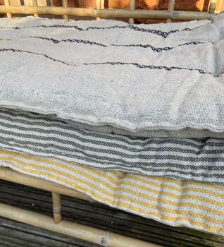 Mattress, Striped Cotton Or 100% Linen, 12 of 12