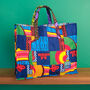 Recycled Tote Bag Made From Plastic Waste And Fabric Off Cuts, thumbnail 1 of 2