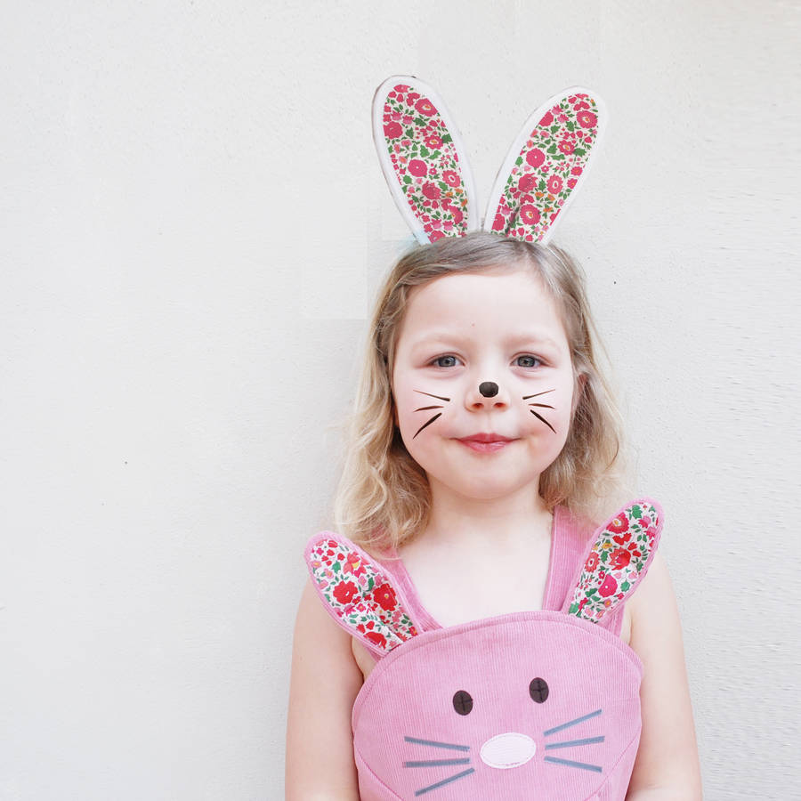 Easter Bunny Dress Up Ears By Wild Things Funky Little Dresses