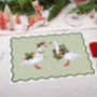 Christmas Placemats With Goose Design, thumbnail 1 of 3