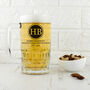 Personalised Initials Beer Glass Tankard, thumbnail 2 of 6