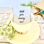 Will You Marry Me? Proposal Tea Gift Set, thumbnail 2 of 9