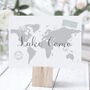 Travel Themed Wedding Table Name Cards, thumbnail 4 of 6
