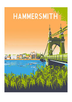 Hammersmith Art Print, 2 of 3