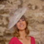 Polkadot Boater Hat For Special Occasions 'Bonbon', thumbnail 4 of 7