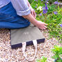 Personalised Embroidered Organic Garden Kneeler, thumbnail 7 of 12