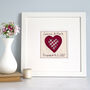 Personalised Valentines Or 40th Ruby Anniversary Gift, thumbnail 4 of 12