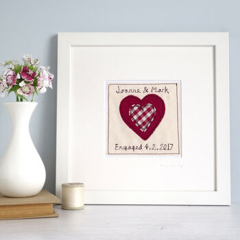 Personalised Valentines Or 40th Ruby Anniversary Gift, 4 of 12