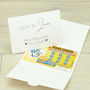 'Lucky In Love' Lottery Ticket Wallet Wedding Favour, thumbnail 1 of 2