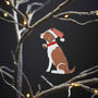 Springer Spaniel Christmas Tree Decoration, thumbnail 1 of 5