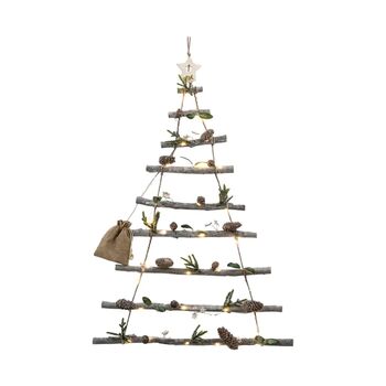 Christmas Hazel Tree LED Wall Decoration, 2 of 5