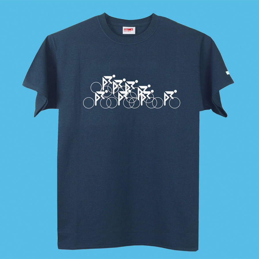 Peloton Cycling T Shirt By T-lab | notonthehighstreet.com