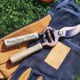Personalised Pruner In Wood And Coopper, thumbnail 2 of 3