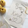 Bee Kind Simple Embroidery Kit, thumbnail 2 of 3