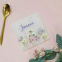 Personalised Coaster, Dried Flowers, thumbnail 4 of 6