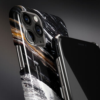 Mystery Black Marble Case For iPhone, 2 of 4