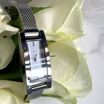 Modern Ladies Watch With Free Engraving, 2 of 8