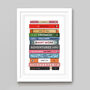 Personalised Book Print For Couples, thumbnail 4 of 4