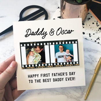 Personalised Father's Day 3D Photo Card, 3 of 8