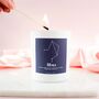 Personalised Star Sign French Vanilla Scented Candle, thumbnail 3 of 12