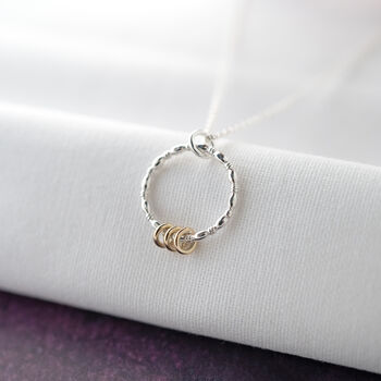30th Gold And Silver Birthday Necklace, 2 of 12