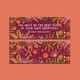 Jane Austen Emma 'Best Judge Of Your Own Happiness' Bookmark, thumbnail 2 of 2