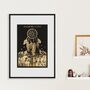 Limitless Gold Foil Wall Art, thumbnail 1 of 9