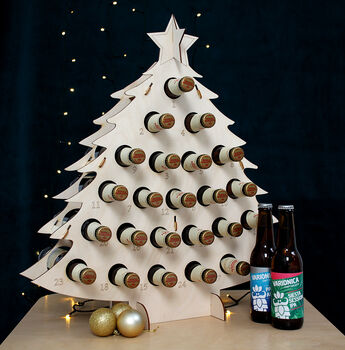 Bottle Christmas Tree Advent Calendar, 3 of 7