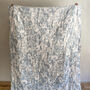 Everly Linen Quilted Throw Duck Egg Blue, thumbnail 3 of 8