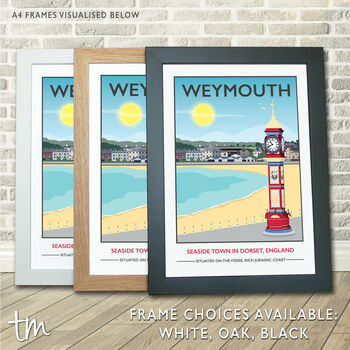 Weymouth Beach, Dorset Print, 2 of 5
