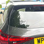 My Driving Scares Me Too Vinyl Bumper Sticker, thumbnail 3 of 3