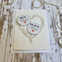 Personalised Mini Magnets Wedding Card, thumbnail 2 of 6