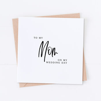 Mum And Dad Wedding Bridal Card, 4 of 5