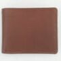 Personalised Brown Leather Wallet, thumbnail 2 of 12