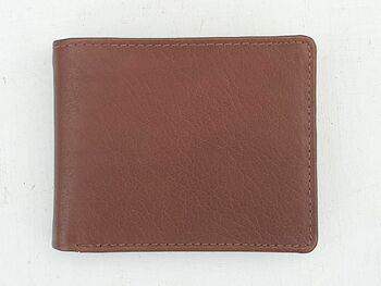 Personalised Brown Leather Wallet, 2 of 12